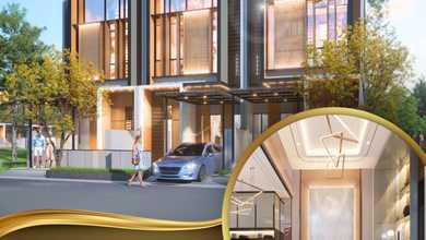 Rumah Eksklusif Luas 60 m2, area Puri Indah, Jakarta Barat