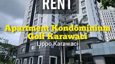 Apartemen Minimalis Harga Ekonomis, Lokasi Lippo Karawaci, Tangerang