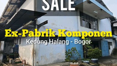 Jual Ex Pabrik Komponen Di Bogor Akses Jalan Raya Strategis Izin Kawasan Industri Bisa Peruntukan Gudang