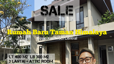 Dijual rumah Premium di Karawaci, Tangerang - LT 400m²