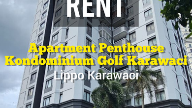 Kontrak Apartemen Murah di Lippo Karawaci, Tangerang, 3 KT