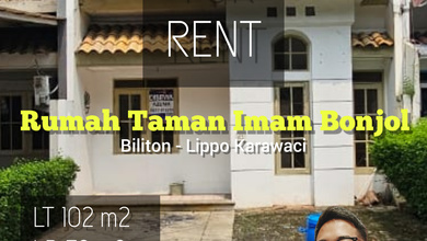 Rumah Sewa Nyaman Lokasi Cibodas, Tangerang, LB 72m²