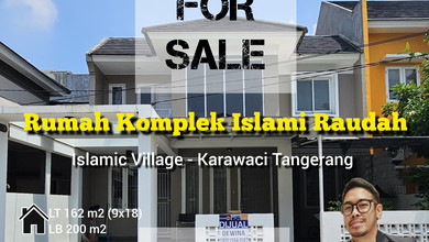 Rumah Modern Luas 162 Jual area Karawaci, Tangerang