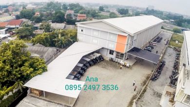 Gudang Bagus Luas 8090m² SHM Bintara Jaya Bekasi Barat Jabar
