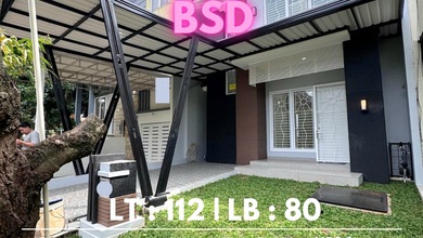 Rumah Siap Huni di Kawasan BSD City, Tangerang, LT 112m²