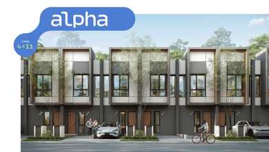 Jual Segera Rumah Mewah area Alam Sutera, Tangerang, LT 44 m2