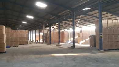 Gudang ex pabrik luas tanah 4600m² kawasan industri Jatake kec. Pagedangan Jatiuwung Tangerang