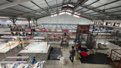 Gudang ex pabrik luas tanah 3240m² kawasan industri Suka Asih Pasar Kemis Tangerang