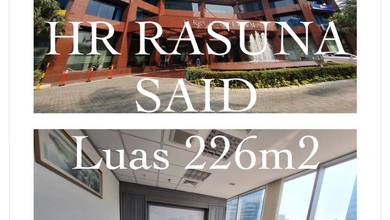 Kantor di Kawasan Hr Rasuna Said, Jakarta Selatan 226 m Bagus SHM