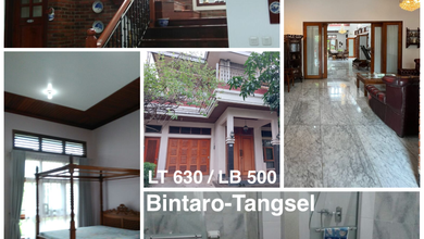 Rumah Area Luxury Bintaro, Tangerang Selatan - Harga Menarik 7,9 Miliar