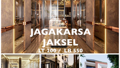 Kesempatan Eksklusif, rumah Mewah di Jagakarsa, Jakarta Selatan, LB 550m²