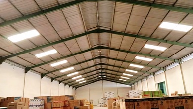 Pergudangan Sentra Kosambi Dadap, Murah, 2584 M2, Hadap Barat Laut, Akses Container 40 Ft, Siap Pakai