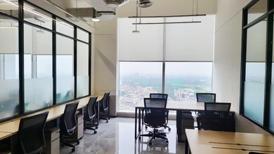 Office Asg Tower Pik, Near Gold Coast, Cheap, Premium Location, Size For 15 Person, Furnish