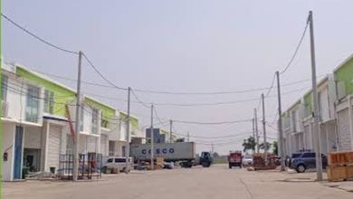 GUDANG AEROPOLIS, MURAH, 270 M2, DEKAT AIRPORT BANDARA 