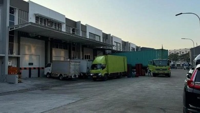 Dijual Gudang Green Lake 120m2 Kontainer 40 Feet