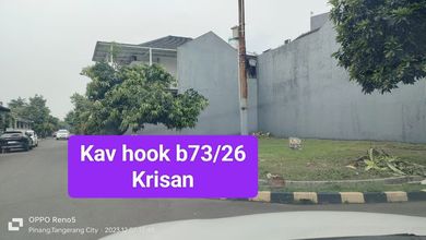 For Sale Tanah Eksklusif di Banjar Wijaya, Tangerang, LT 213m²