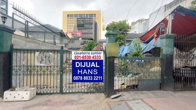 Dijual Tanah Eksklusif di Gambir, Jakarta Pusat, LT 464m²