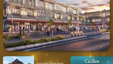 Rukan Lau Pa Sat. Lokasi super strategis selangkah ke Taman Doa Akita, di PIK 2