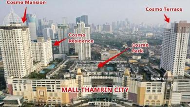 Kesempatan Apartemen Siap Huni di Thamrin, Jakarta Pusat, 2 KT