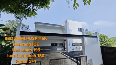 Kesempatan Rumah di BSD, Tangerang, LB 150m², Harga 2,5 Miliar