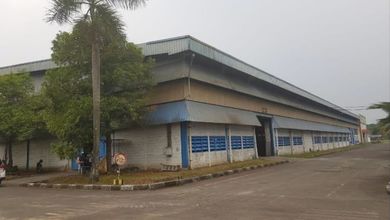 Gudang Di Balaraja Ex Pabrik 8 Ha Pinggir Jalan Raya