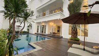 Kesempatan Langka, rumah Mewah di Pondok Indah, Jakarta Selatan, LB 1050m²