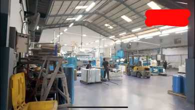 Dijual Plus Mesin Pabrik/ Gudang di Salembaran , Tangerang