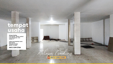 Ruko Tempat Usaha 420M2 Luas Parkir Banyak Kelapa Gading