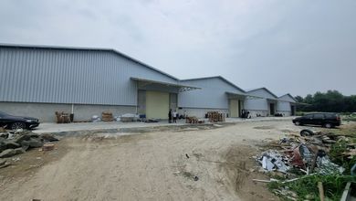 Disewakan Gudang Masuk Container 40ft Di Pasar Kemis Tangerang