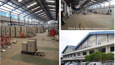 Dijual Gudang LT 9.345 M², LB 7.418 M², Batu Ceper, Daan Mogot, Tangerang