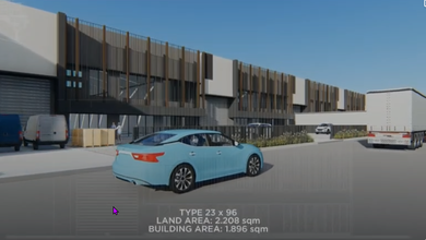 Disewa Gudang Baru LT 864 M², LB 612 M², Legok, Kab. Tangerang