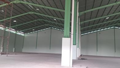 Disewa Gudang Baru, Luas 1.008 M², Kec. Sepatan, Tangerang