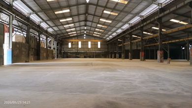 Disewa Gudang LT 2.400 M², LB 1.900 M², Kavling Dpr, Blok C, Kec. Cipondoh, Tangerang Kota