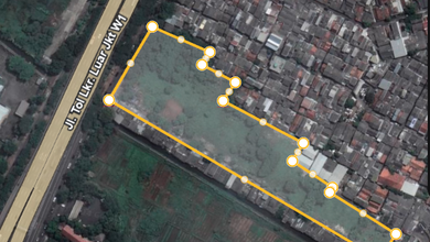 Dijual Tanah Eksklusif di Cengkareng Barat, Jakarta Barat, LT 16600m²