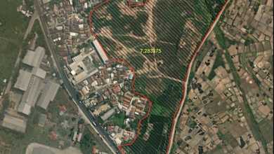 Dijual Tanah Premium di Cikande, Serang, LT 63680m²