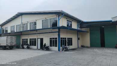 Disewakan Gudang Siap Pakai Akses Kontainer 40Fit Luas 2500M di Bekasi Barat