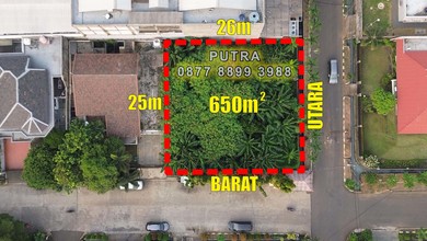 Tanah Elit Dijual di Sunrise Garden, Jakarta Barat, Harga 16,2 Miliar