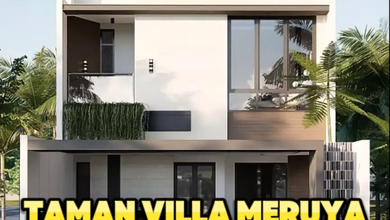 Rumah Mewah di Kawasan Villa Meruya, Jakarta Barat, LB 200m², Harga 3,4 Miliar