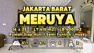 Jual Rumah Megah LT 415 m2 Kawasan Meruya, Jakarta Barat