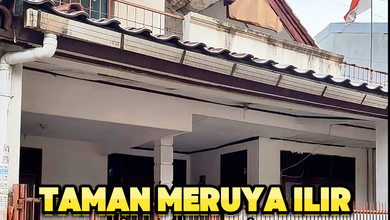 Kesempatan Rumah di Meruya, Jakarta Barat, LB 100m², Harga 1,6 Miliar