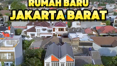 Jual Rumah Strategis di Puri Indah, Jakarta Barat - LT 125m²