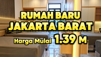 Jual Rumah Siap Huni area Kedoya, Jakarta Barat, LT 35 m2