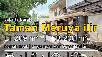 Rumah Prestisius di Kawasan Taman Meruya, Jakarta Barat, LB 200m², Harga 4 Miliar