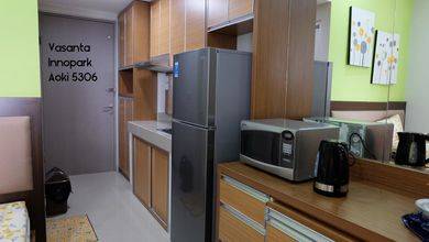 Disewakan Apartement di Vasanta Innopark Full Furnished Lt53