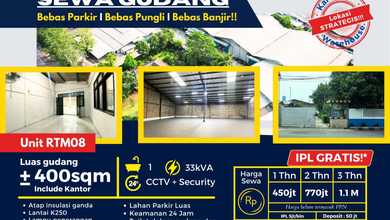 IPL GRATIS! Disewakan Gudang Bebas Parkir Bebas Pungli Bebas Banjir di Karawaci Warehouse