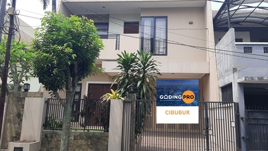Rumah Sewa Nyaman Lokasi Cibubur, Jakarta Timur, LB 150m²