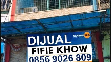 Ruko Jembatan Lima Dekat Pasar Siap Pakai Rapi Pasti Cuan