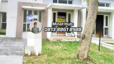Rumah Modern area Suvarna Sutera, Tangerang, LT 84 m2