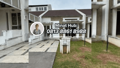 Jual Rumah Mewah LT 119 m2 Kawasan Suvarna Sutera, Tangerang