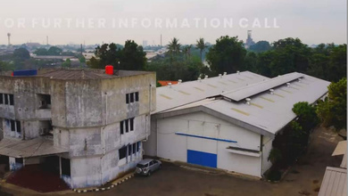 Pabrik Dan Gudang Luas Strategis di Cikokol Tangerang Zona Industri